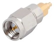 RF ADAPTOR, SMPS JACK-SMA PLUG, 50 OHM