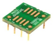 SOIC-8 TO DIP-8 SMT ADAPTER 1.27 MM PITCH, 150-200 MIL BODY COMPACT SERIES 18AM7640