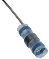 SOLDER SLEEVE, PVDF, 16.5MM, BLUE, 22AWG