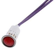 LAMP, INDICATOR, INCANDESCENT, 16MM, RED