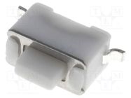 Microswitch TACT; SPST-NO; Pos: 2; 0.05A/12VDC; SMT; none; 1.6N CANAL ELECTRONIC