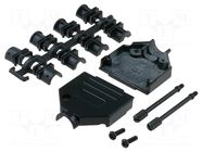 Enclosure for connectors: D-Sub; D-Sub 15pin,D-Sub HD 26pin ENCITECH