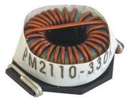 INDUCTOR, 100UH, 10%, 6.1A, TOROID