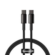 Baseus Tungsten Gold Cable Type-C to Type-C 100W 1m (black), Baseus