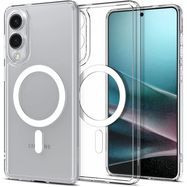 Spigen Ultra Hybrid Mag Case with MagSafe for Samsung Galaxy S25 Edge - Clear, Spigen