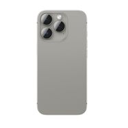 AmazingThing AR Aluminum 3 Lens Glass with Camera Lens Frame for iPhone 16 Pro / 16 Pro Max - Gray, AmazingThing