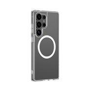 AmazingThing Minimal Mag Case with Magnetic Ring for Samsung Galaxy S25 Ultra - Transparent, AmazingThing