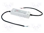 Power supply: switching; LED; 30.24W; 27VDC; 1.12A; 90÷264VAC; IP64 MEAN WELL