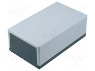 Enclosure: multipurpose; X: 110mm; Y: 188mm; Z: 70mm; polystyrene BOPLA