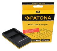 PATONA Dual Quick-Charger f.Nikon EN-EL15, ENEL15 incl. USB-C cable, PATONA