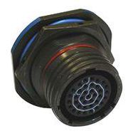 CIRCULAR CONNECTOR, RCPT, 17-8, JAM NUT