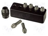 Clamps; 6pcs; steel PROXXON