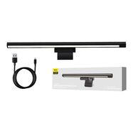 Baseus i-wok Pro series USB stepless dimming screen hanging light (fighting) Black, Baseus