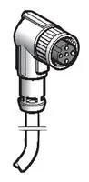 LEAD, SOCKET, W/LED, 3WAY, M12, R/A, 5M