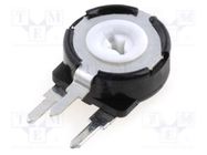 Potentiometer: mounting; single turn,vertical; 100Ω; 150mW; ±20% PIHER