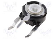 Potentiometer: mounting; single turn,vertical; 100kΩ; 100mW; ±20% PIHER