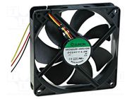 Fan: DC; axial; 24VDC; 120x120x25mm; 183.83m3/h; 44.5dBA; ball SUNON