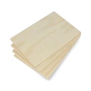 Birch plywood - 8mm - A5 format - 4pcs