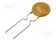 Fuse: PTC polymer; 250mA; THT; 5.1mm; Ø0.51x7.6mm ECE