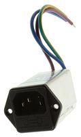 POWER ENTRY MODULE, EMI, 6A, 250VAC