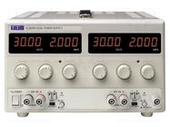 Power supply: laboratory; linear,multi-channel; 0÷30VDC; 0÷2A AIM-TTI