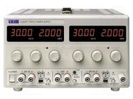 Power supply: laboratory; linear,multi-channel; 0÷30VDC; 0÷2A AIM-TTI