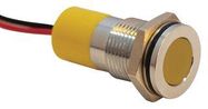 INDIC FLUSH CHROME YELLOW 12VDC,IP67