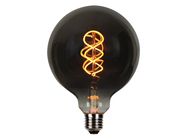 LED bulb E27 4W 1800K 150lm 220-240V FILAMENT G125 GLOBE RETRO VINTAGE GRAPHITE DIMMABLE LED line PRIME 