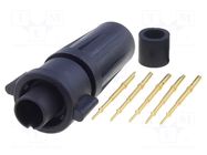 Connector: circular; plug; male; 3A; 125V; PIN: 5; EN2; soldering SWITCHCRAFT