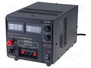 Power supply: laboratory; linear,multi-channel; 0÷30VDC; 0÷2.5A MANSON