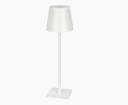 Rechargable table lamp TAZA, 3.5W, 400lm, IP54, CCT, 4000mAh, white USB type C