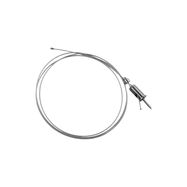 Steel wire 150 cm with adjustable fixing unit