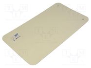 Mat: bench; ESD; beige; L: 1.2m; Width: 0.6m; Thick: 2mm; 440°C ELME