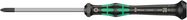 2055 PZ Screwdriver for Pozidriv screws for electronic applications, PZ 1x80, Wera