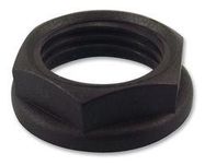 LOCKNUT, NYLON, M16, BLACK