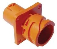 CIRCULAR CONN, RCPT, 4POS, CRIMP, FLANGE