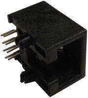 MOD CONN, R/A RJ45 JACK, 8P8C, TH