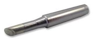 TIP, SOLDERING, ANGLED CHISEL, 4MM