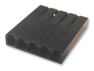 CONNECTOR, RCPT, 5POS, 1ROW, 2.54MM