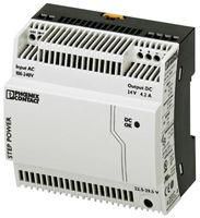 PSU, DIN RAIL, 24V, 4.2A