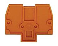 END PLATE, 2MM, ORANGE