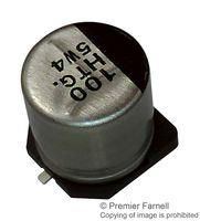 CAP, 330┬╡F, 50V, RADIAL, SMD