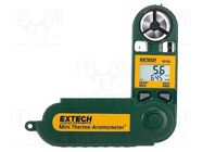 Thermoanemometer; -18÷50°C; 10÷95%RH; ±4% EXTECH