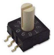 SWITCH, ROTARY, SMD, 10X10, 16 POS, 3X3