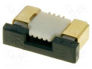 Connector: FFC/FPC; horizontal; PIN: 4; top contacts,ZIF; SMT; 0.5A JOINT TECH