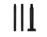 Lighting split pole 3m black