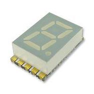 DISP, SMD, 0.3", CMN ANODE, GREEN