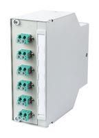 FIBER OPTIC ADAPTOR, LC DUPLEX, 6PORT