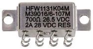 RELAY, SIGNAL, DPDT, 28VDC, 2A