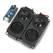 Audio expansion + 2x speaker 5W for Raspberry Pi Pico - Waveshare 20167